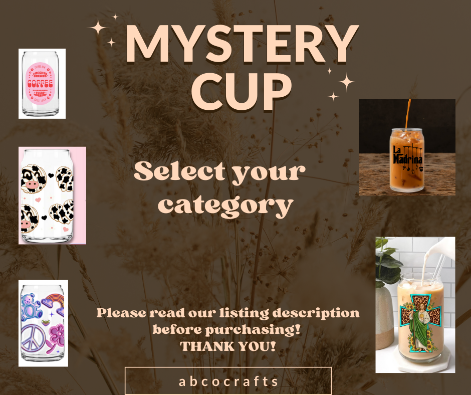 Mystery Glass Cup