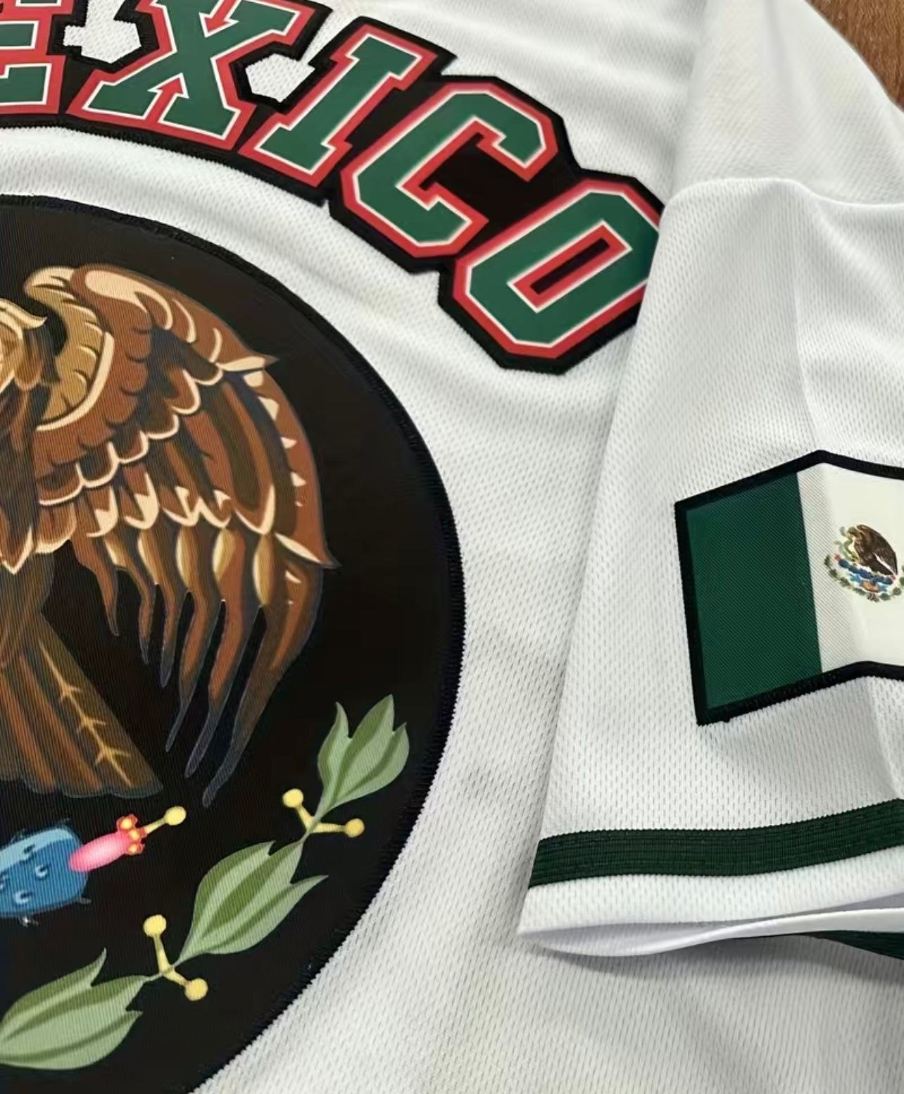 Mexico White Baseball Jersey