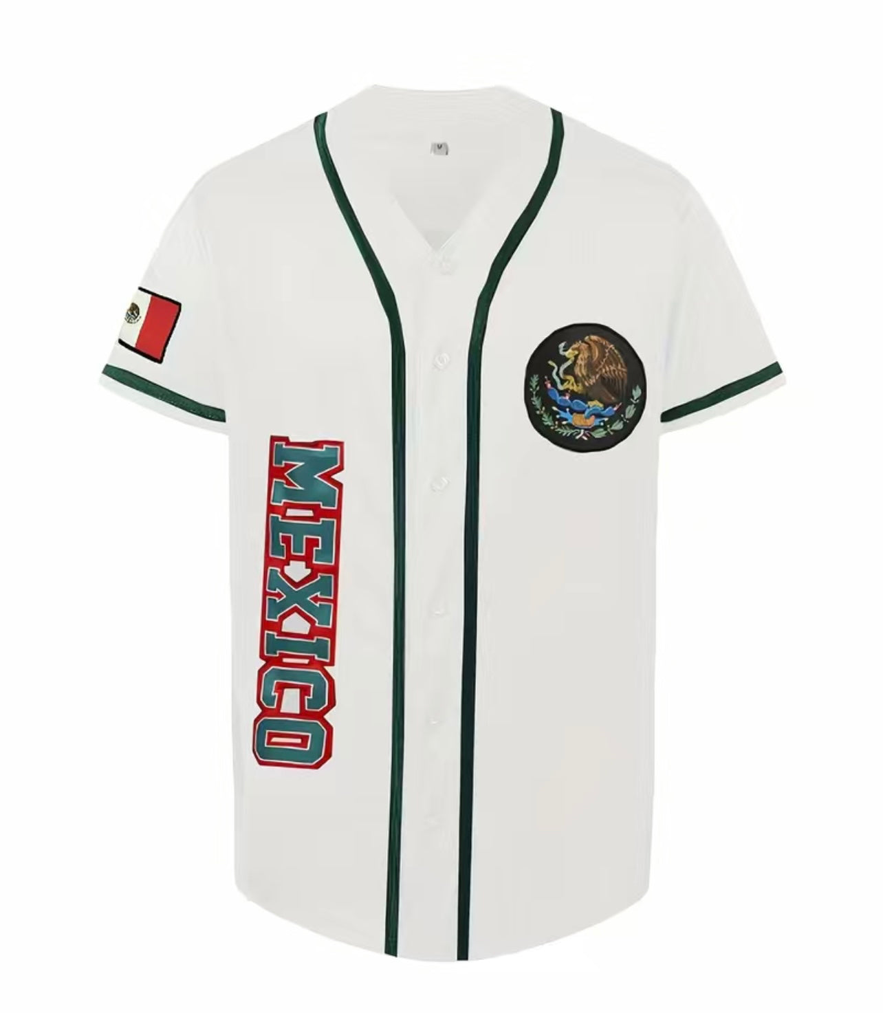 Mexico White Baseball Jersey