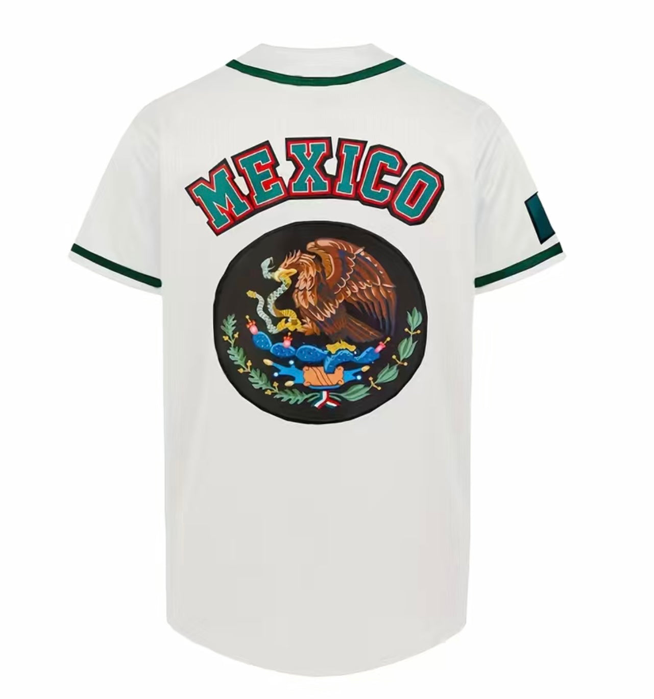 Mexico White Baseball Jersey