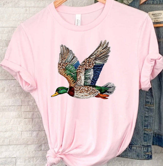 Mallard Duck Tshirt or Crew