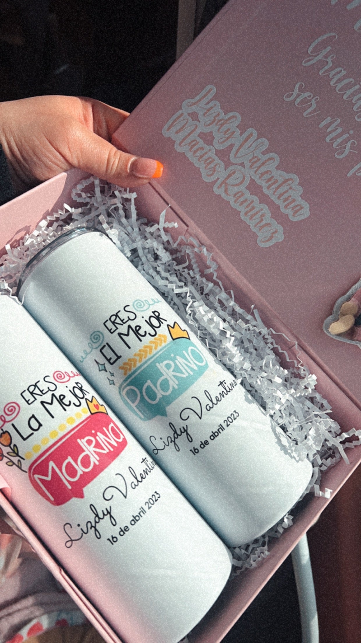 Los mejores padrinos Tumbler Box