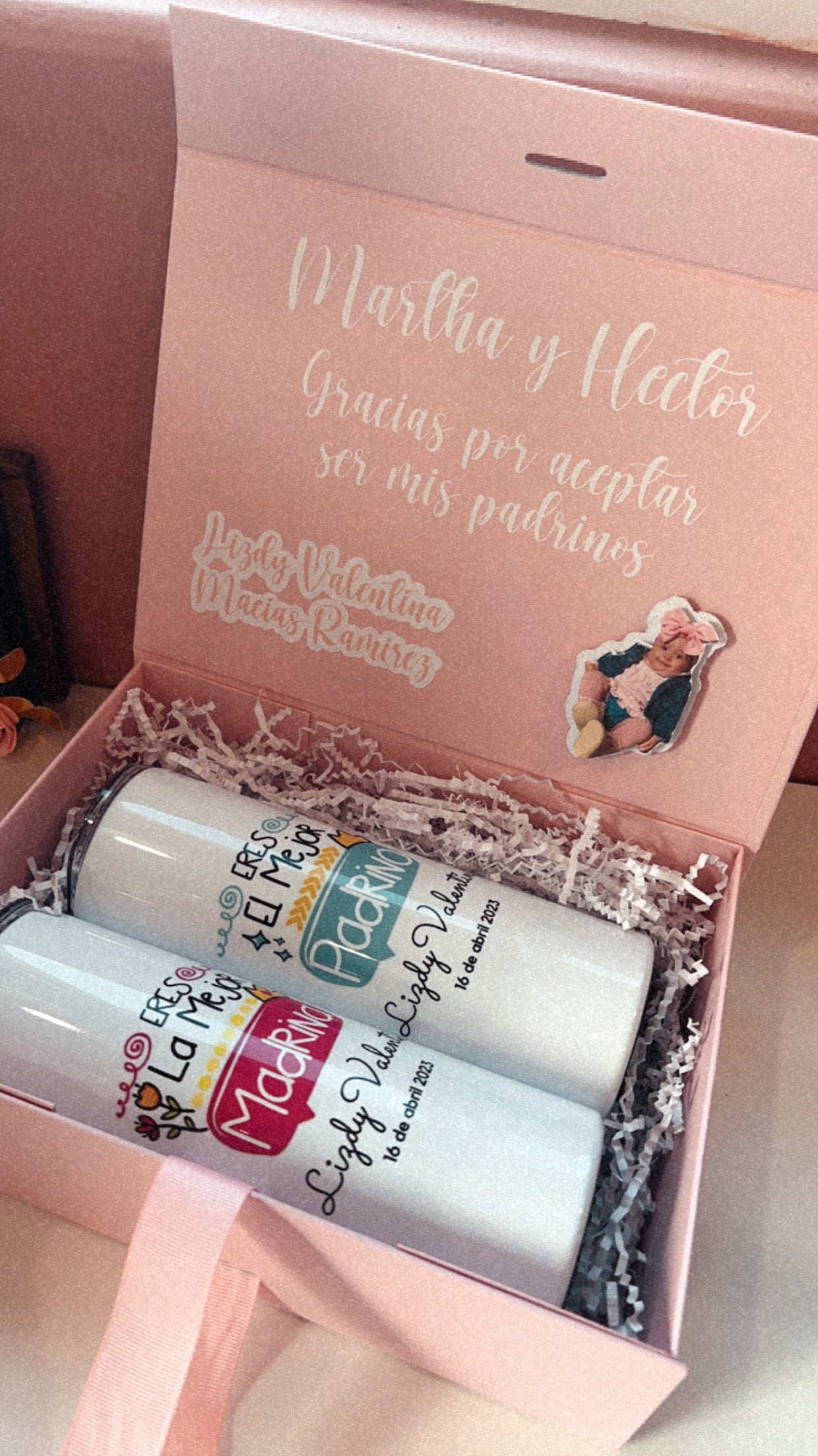 Los mejores padrinos Tumbler Box