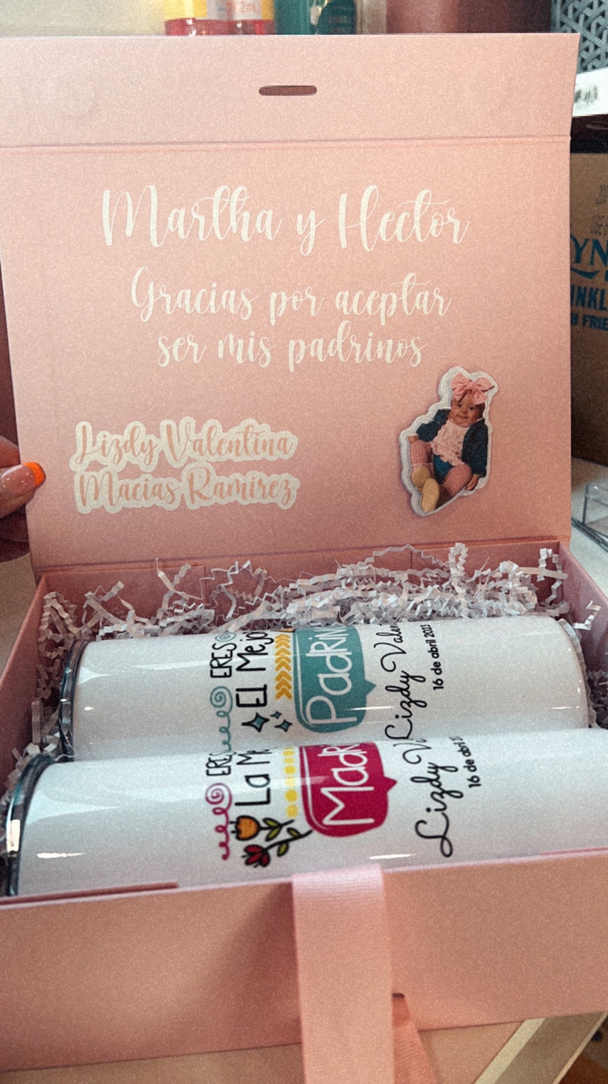 Los mejores padrinos Tumbler Box