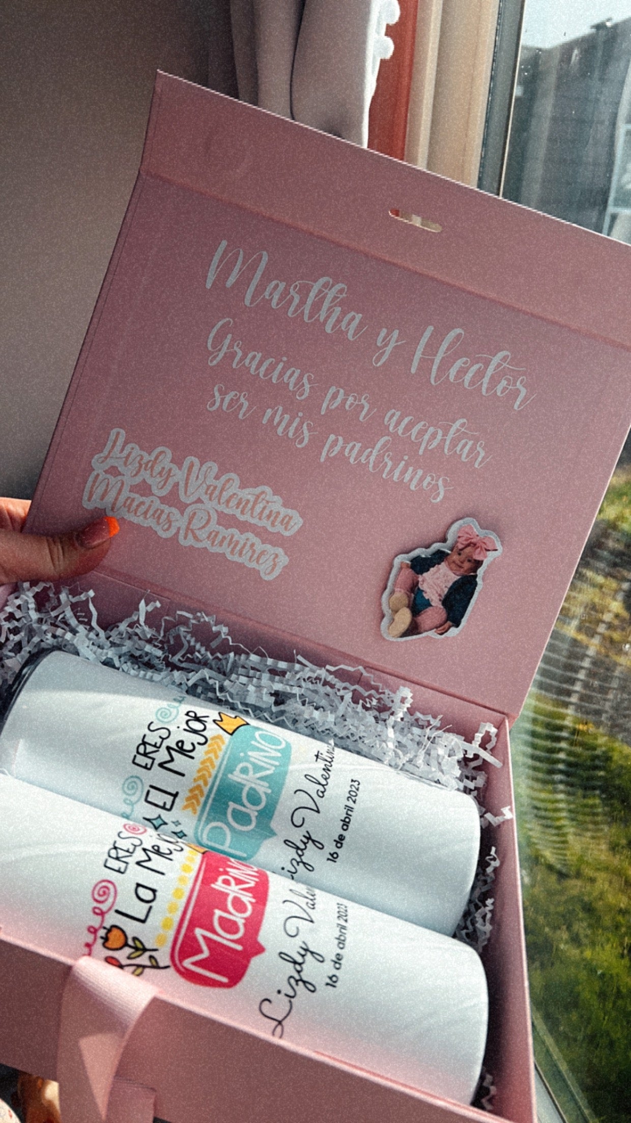 Los mejores padrinos Tumbler Box