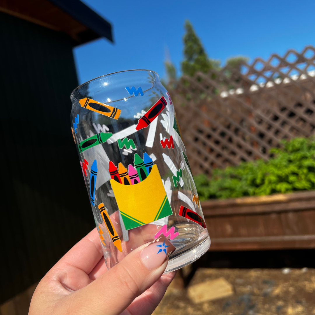Crayola Glass Can