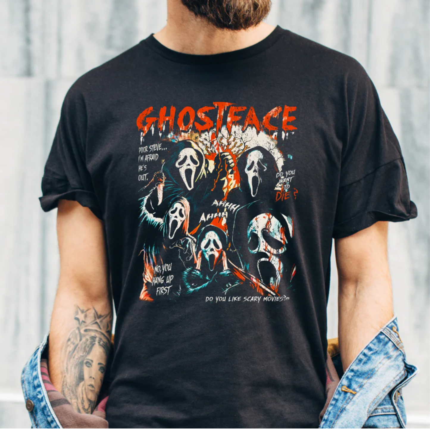 ghost collage