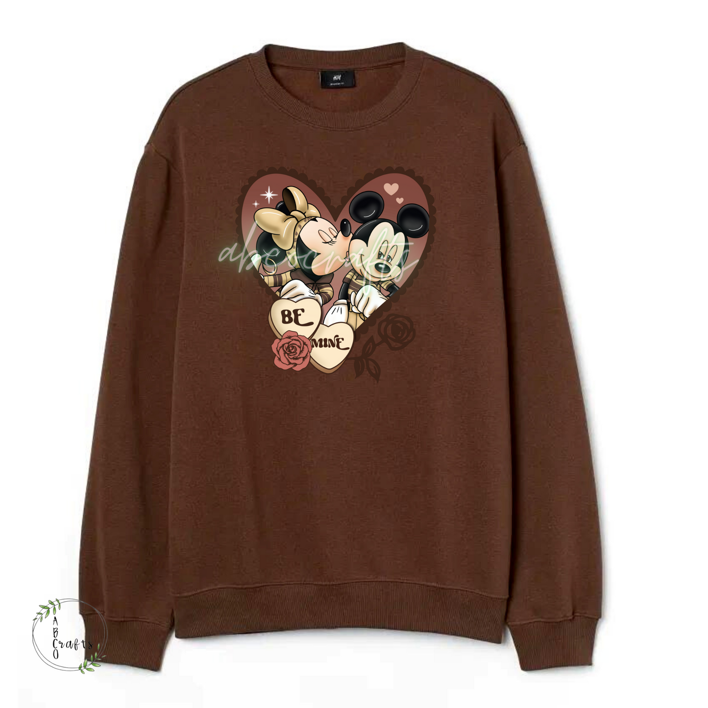 Brown Love Sweater