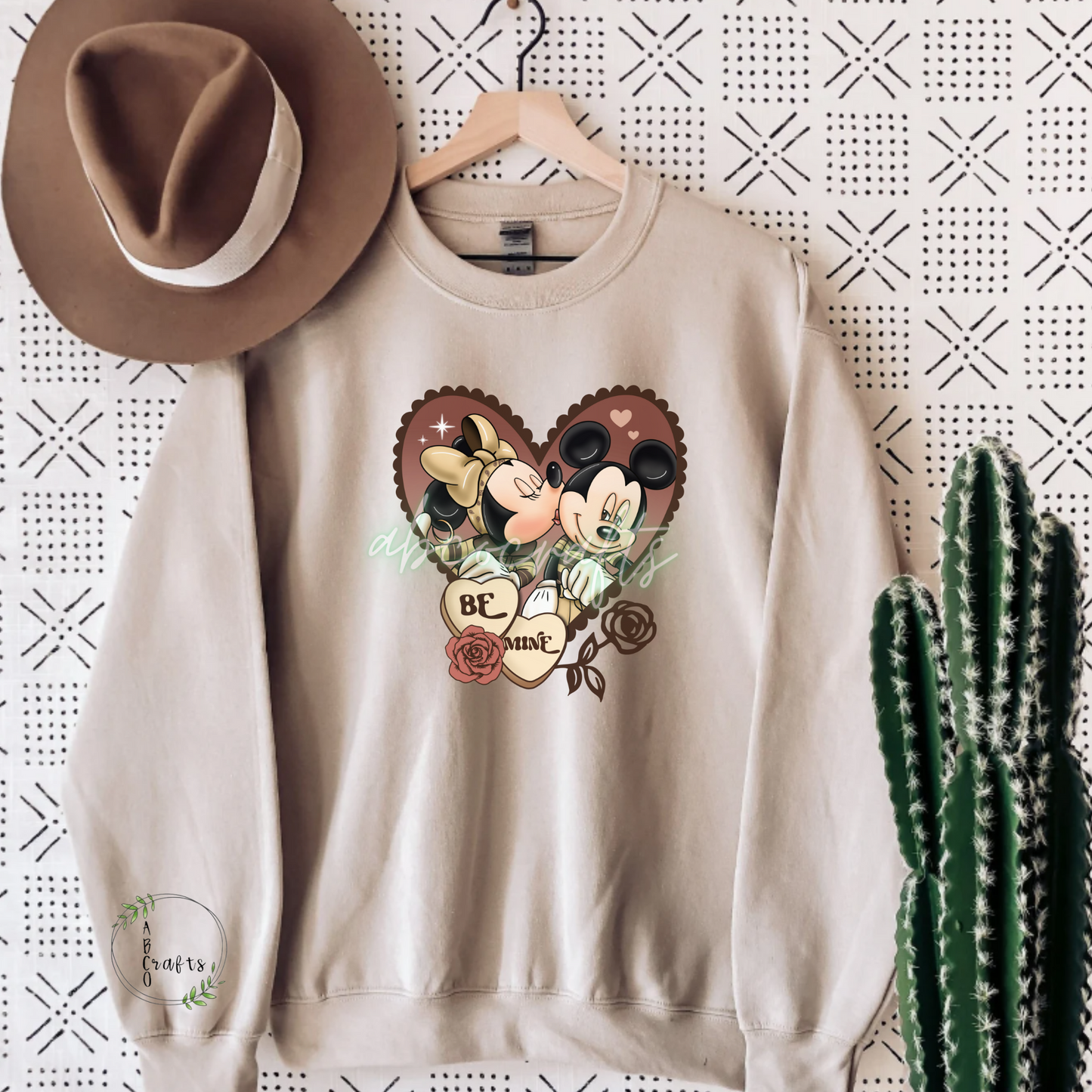 Brown Love Sweater