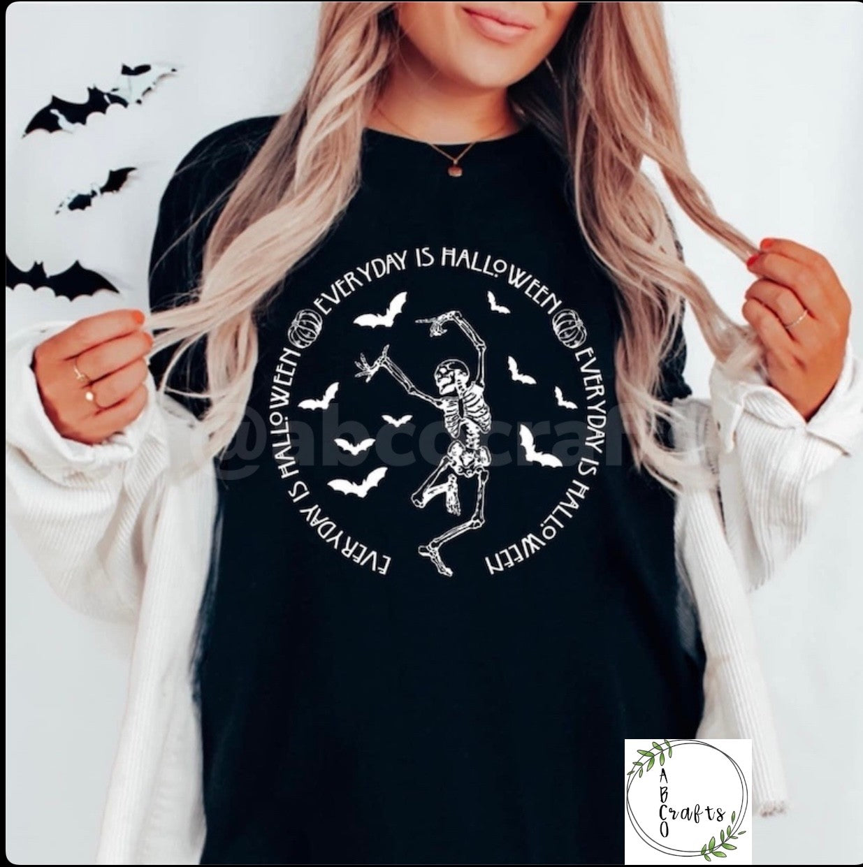 Dancing Skeleton Crewneck