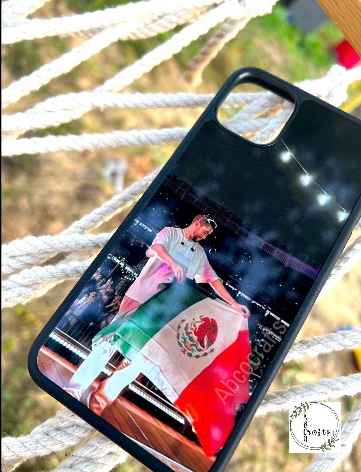 Mexican Flag Bad Bunny iPhone Case (RTS)
