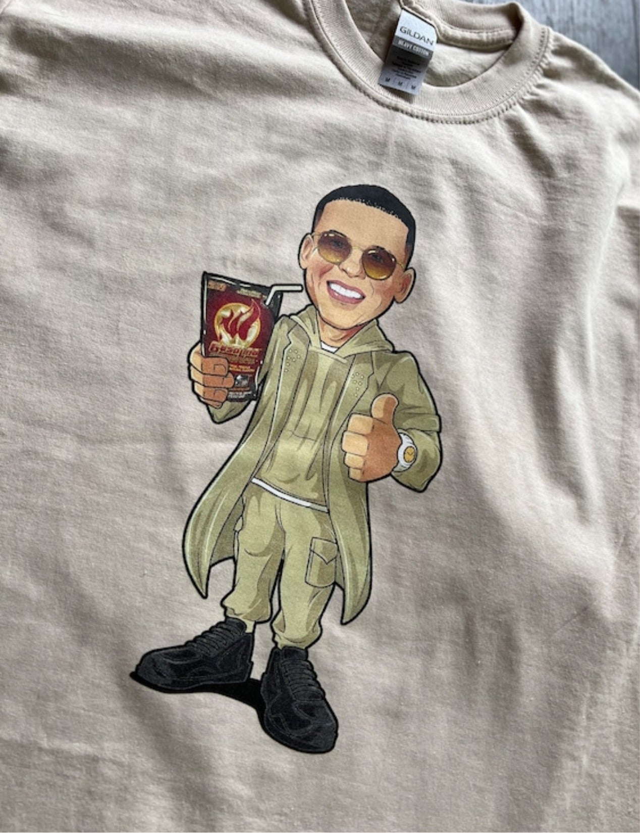 Daddy Yankee Cartoon crewneck (RTS)