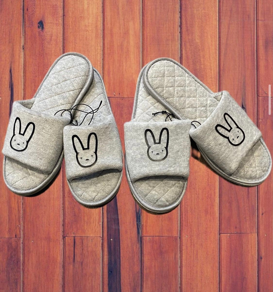 Bad bunny slippers