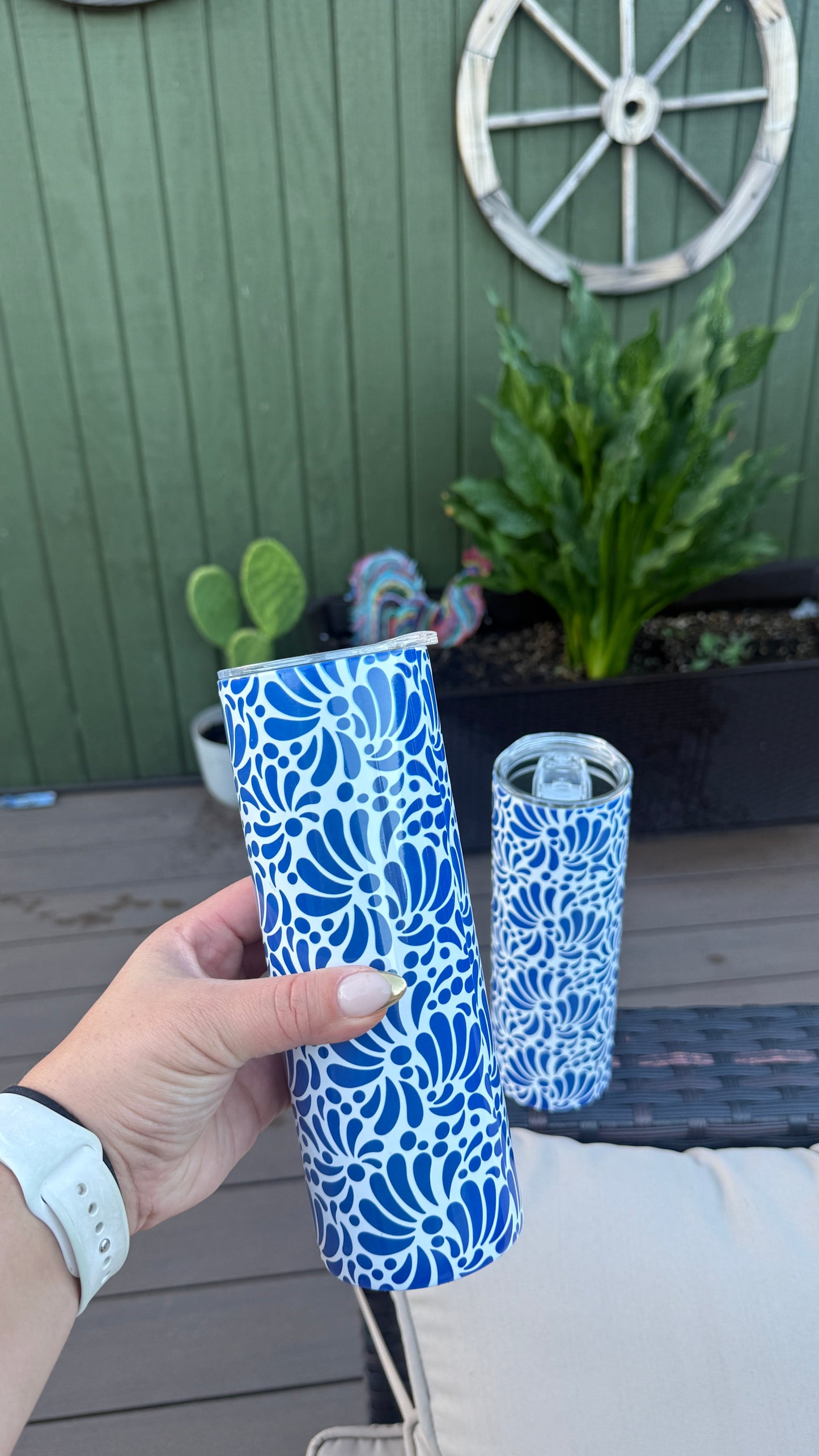 Talavera BLUE Tumbler