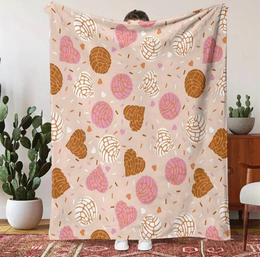 Concha heart Blanket