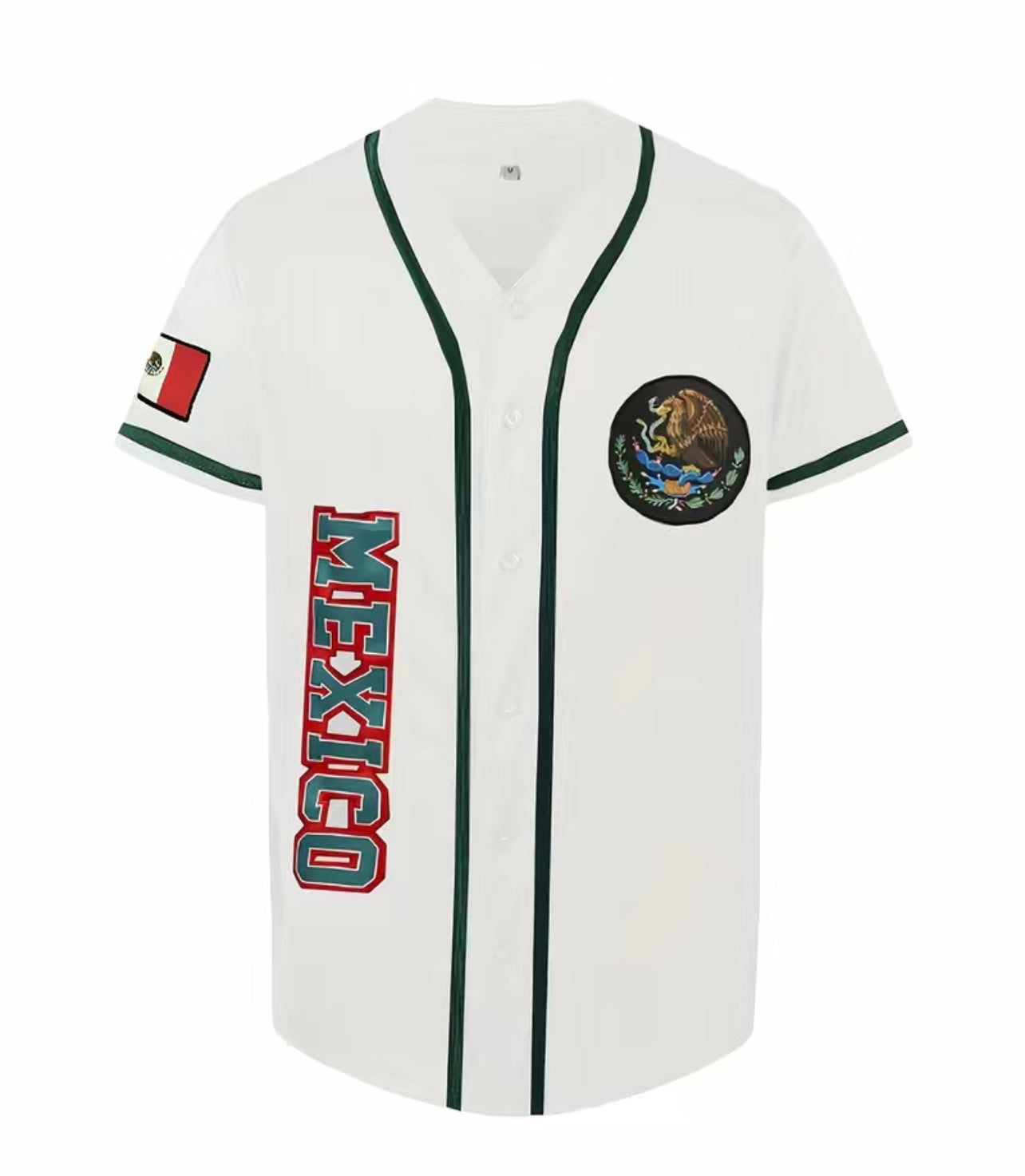 Mexico White  Baseball Jersey