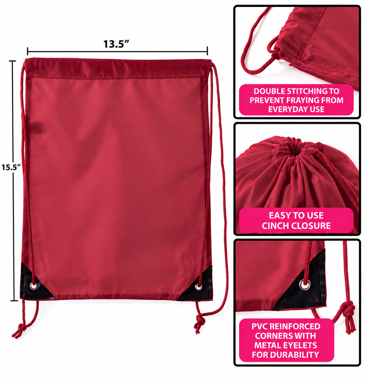 Personalized Drawstring bags