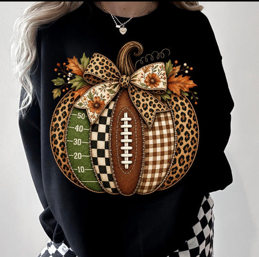 FOOTBALL PUMPKIN