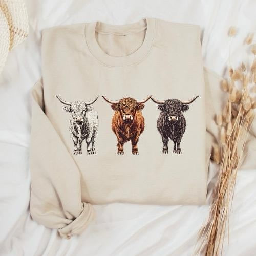 Longhorns  Tshirt or Crew