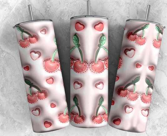Cherry 3D Tumbler