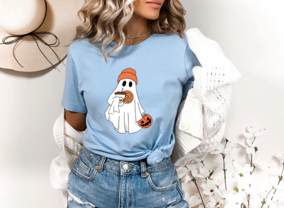 SPOOKY GHOST TSHIRT