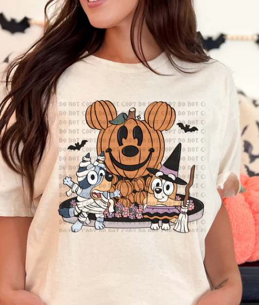 BLUE PUMPKIN TSHIRT