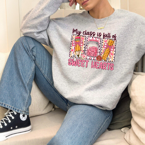 MY CLASS IS FULL OF SWEET HEARTS