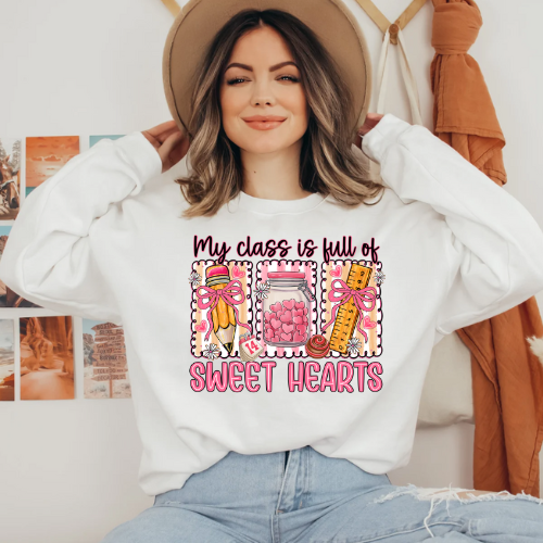 MY CLASS IS FULL OF SWEET HEARTS