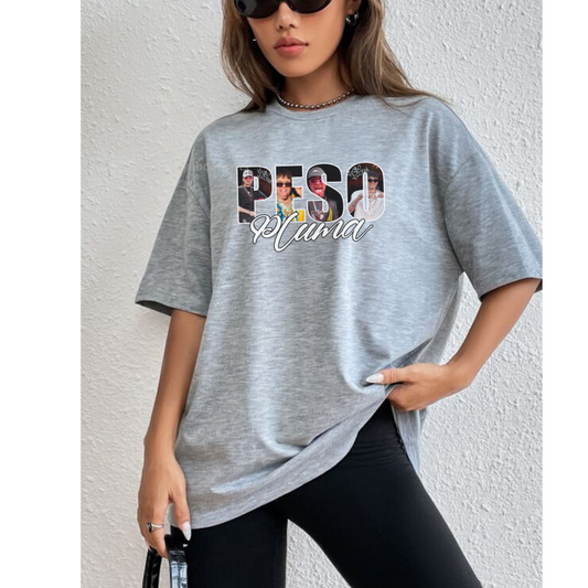PESO PLUMA block letters T-SHIRT