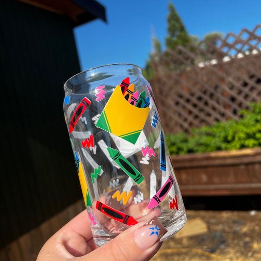 Crayola Glass Can