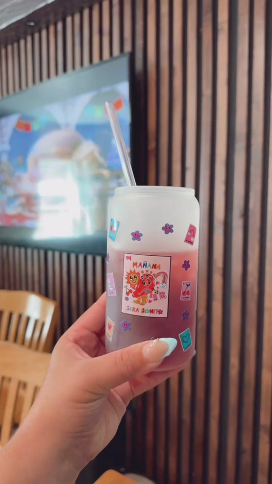 Mañana Sera Loteria GLASS CUP