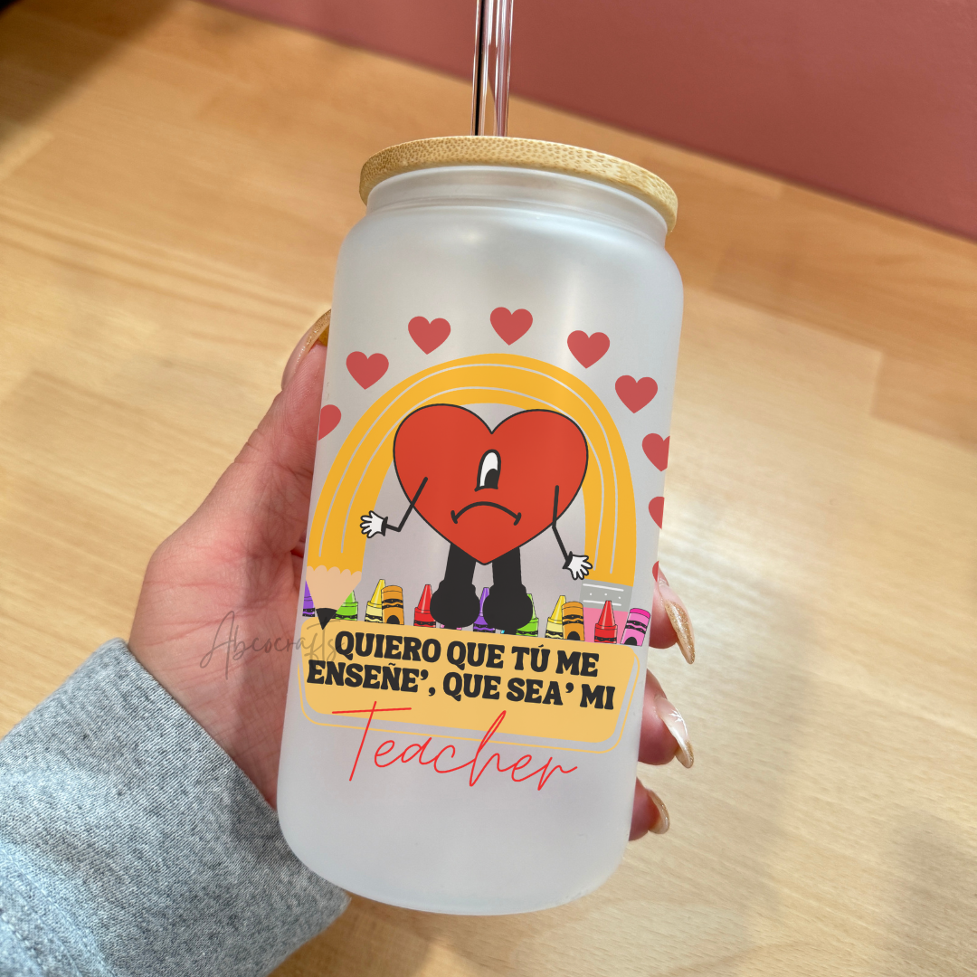 Quiero Que Seas Mi Teacher Cups