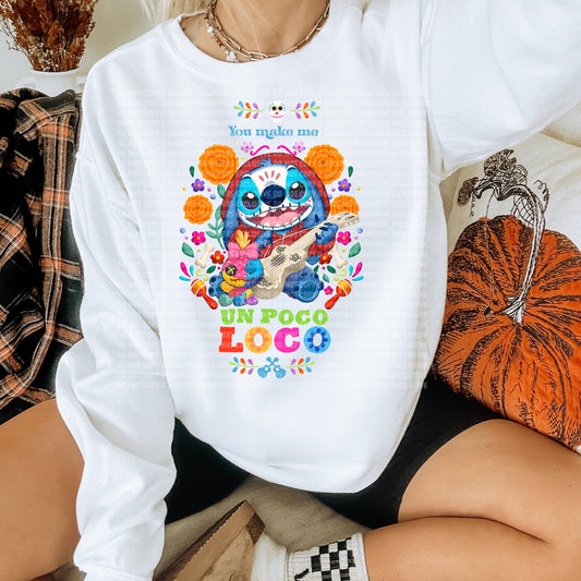 un poco loco tshirt or crew