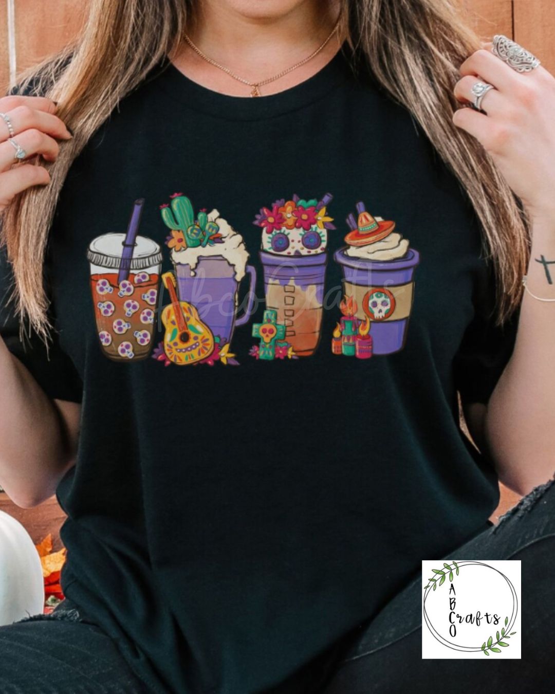 Day of the Dead Latte Shirt