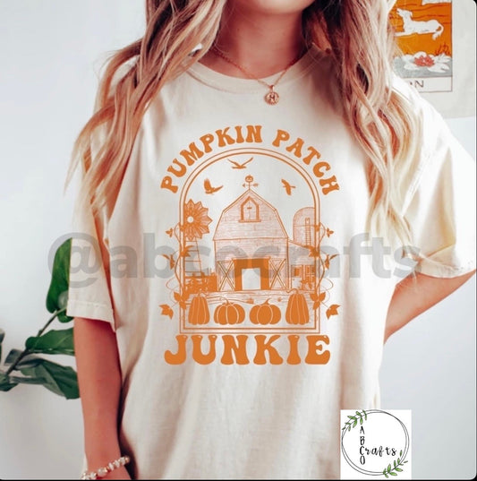 Pumpkin Patch Junkie Tee