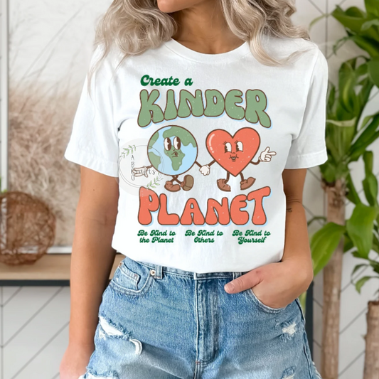 KINDER PLANET TSHIRT
