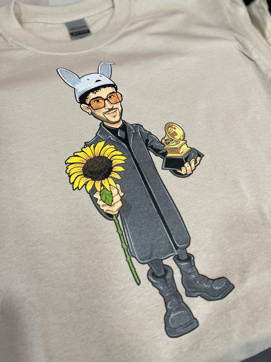 Sunflower Bad Bunny Tee